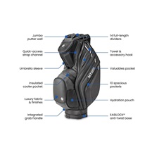 Motocaddy NEW M-TECH cart bag, černý