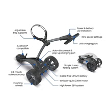 Motocaddy NEW SE elektrický vozík, Standard Lithium