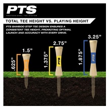 Pride Sports PTS Bamboo Step Tees týčka 38mm, 50ks