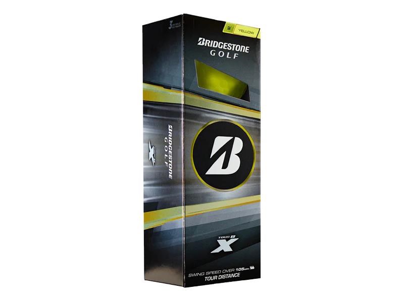 Bridgestone Tour B X golfové míčky, žluté