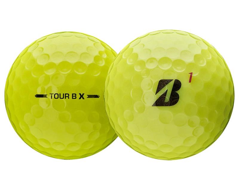 Bridgestone Tour B X golfové míčky, žluté