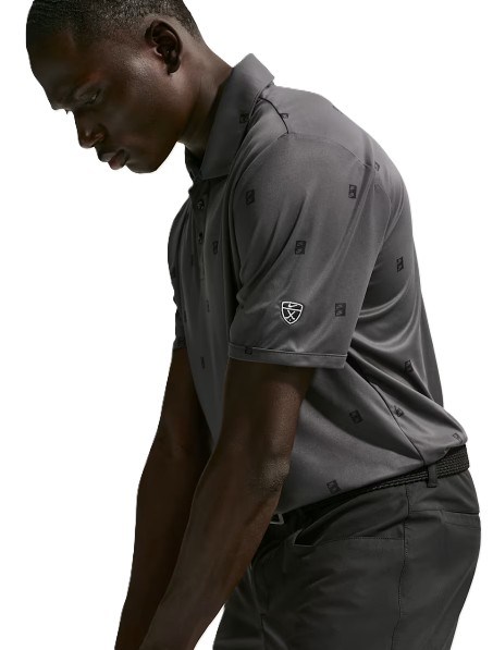 Nike Par pánské polo, anthracite/black