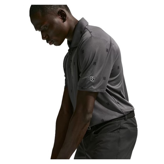 Nike Par pánské polo, anthracite/black