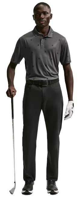 Nike Par pánské polo, anthracite/black