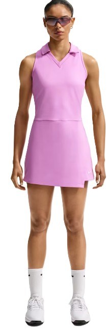Nike Golf Club golfové šaty, light magenta