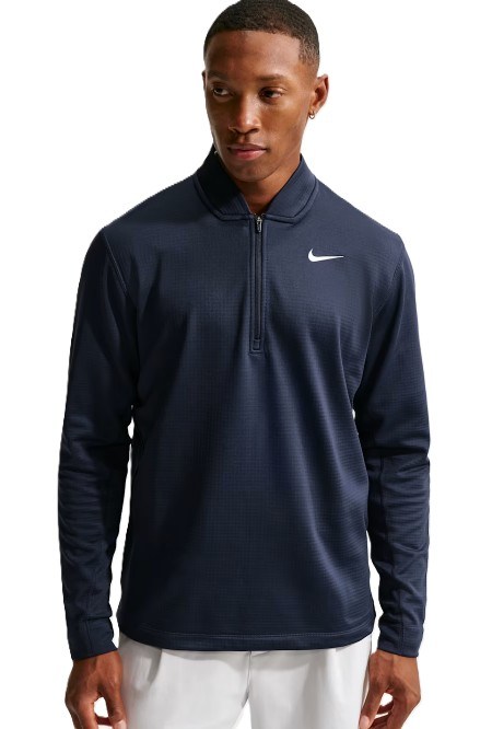 Nike Velocity 1/2-Zip pánská mikina, tmavě modrá