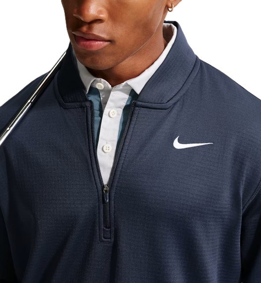 Nike Velocity 1/2-Zip pánská mikina, tmavě modrá