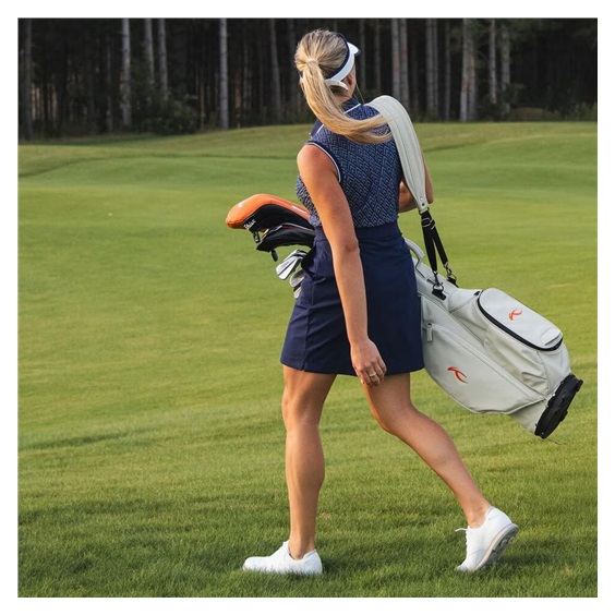 KJUS Susi golfová sukně, atlanta blue