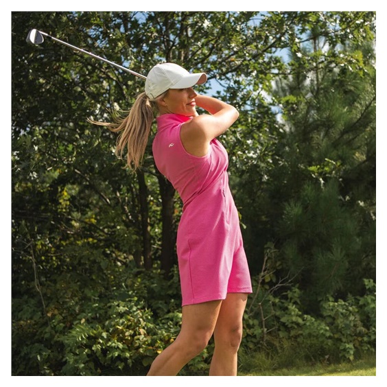 KJUS Seoul golfové šaty, peony