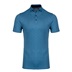 KJUS Lance Printed pánské polo, atlas blue