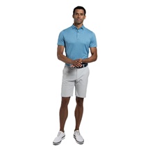 KJUS Lance Printed pánské polo, atlas blue