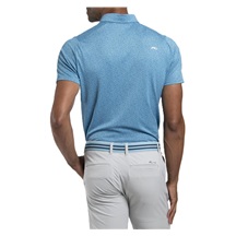 KJUS Lance Printed pánské polo, atlas blue