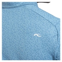 KJUS Lance Printed pánské polo, atlas blue