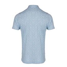 KJUS Lance Printed pánské polo, riverbank/white