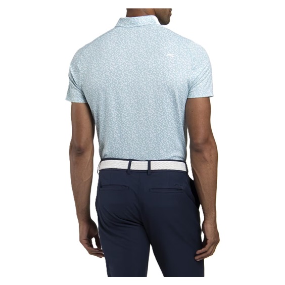 KJUS Lance Printed pánské polo, riverbank/white