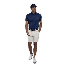 KJUS Lance Printed pánské polo, atlanta blue