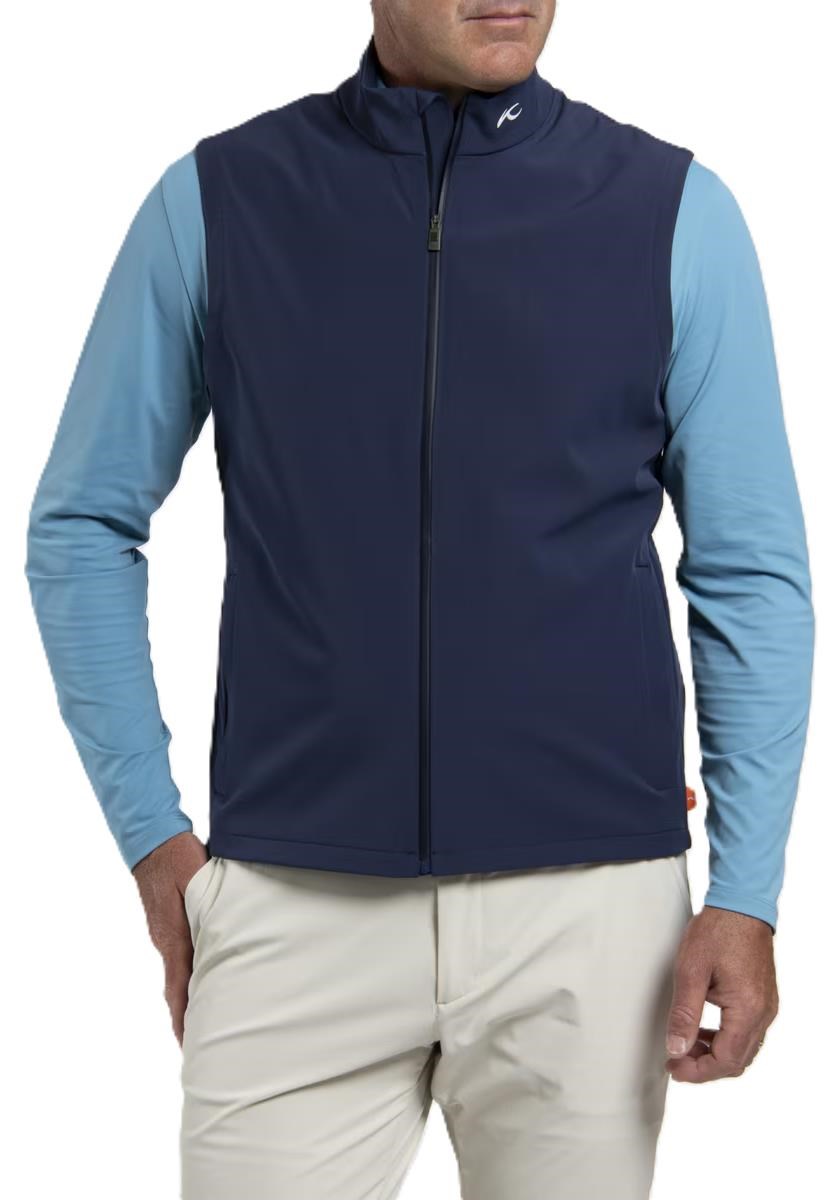 KJUS Downswing Wind Gilet pánská vesta, atlanta blue