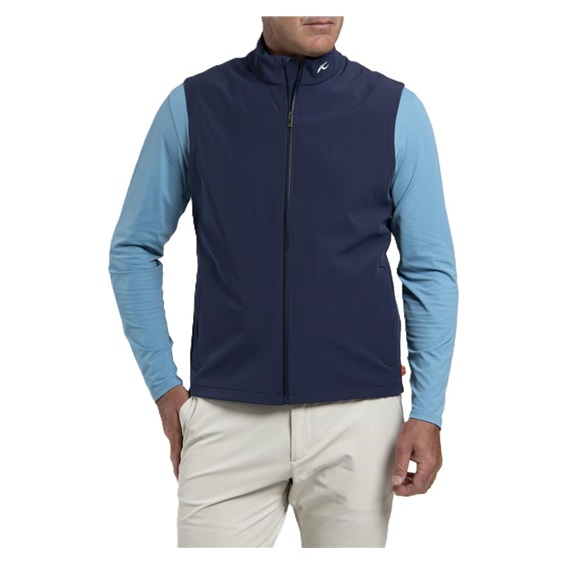 KJUS Downswing Wind Gilet pánská vesta, atlanta blue