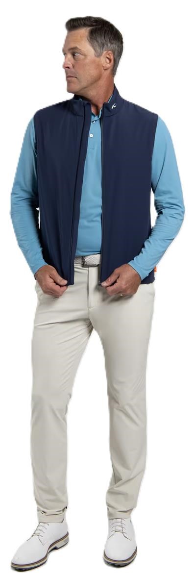 KJUS Downswing Wind Gilet pánská vesta, atlanta blue