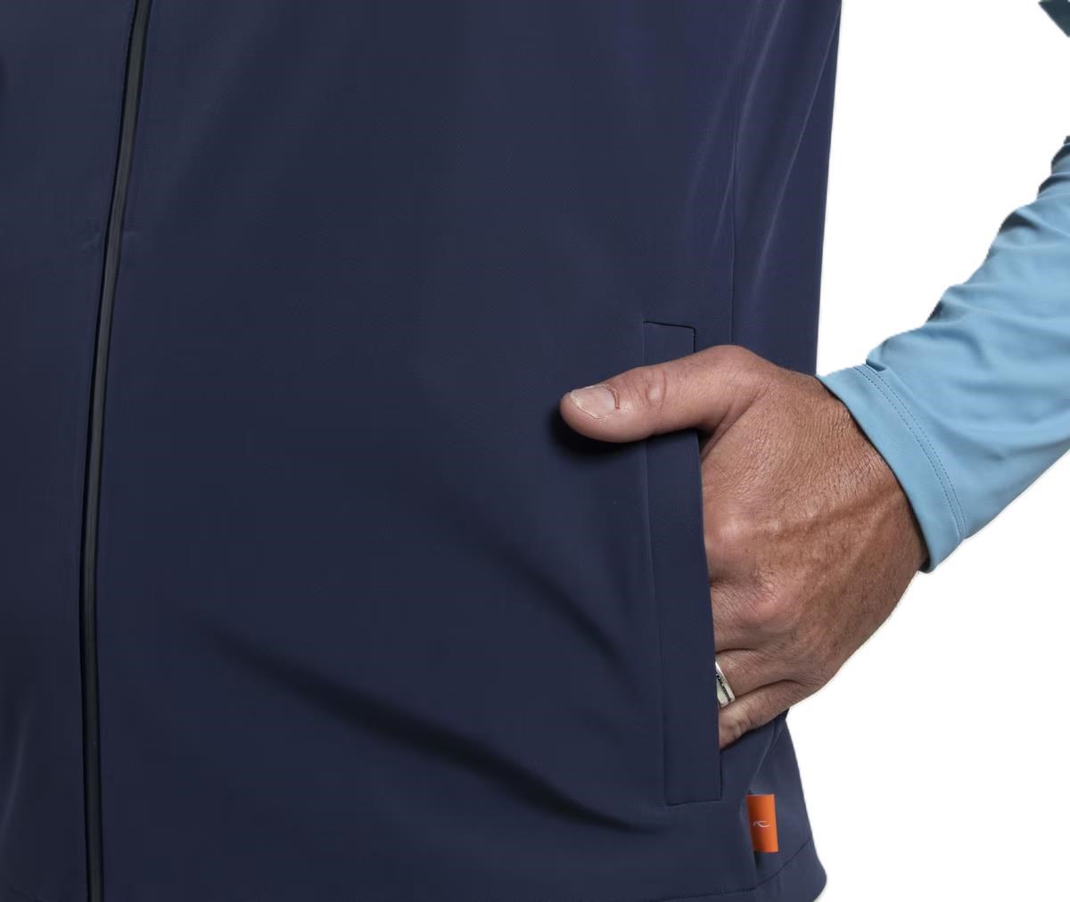 KJUS Downswing Wind Gilet pánská vesta, atlanta blue