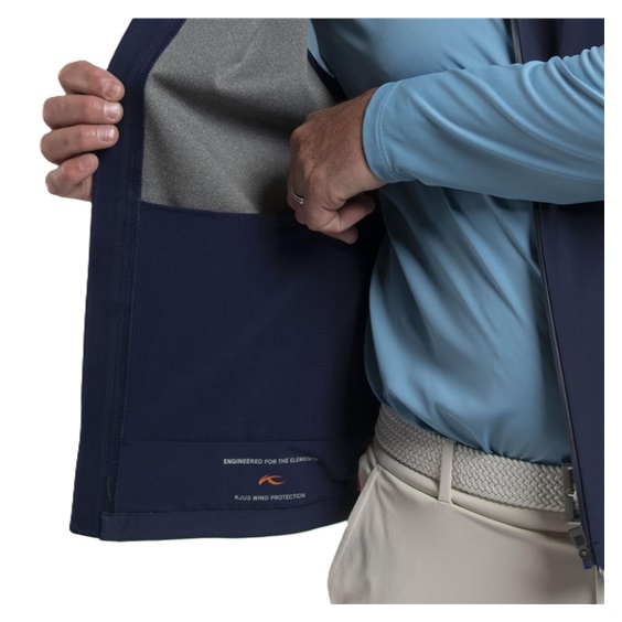 KJUS Downswing Wind Gilet pánská vesta, atlanta blue