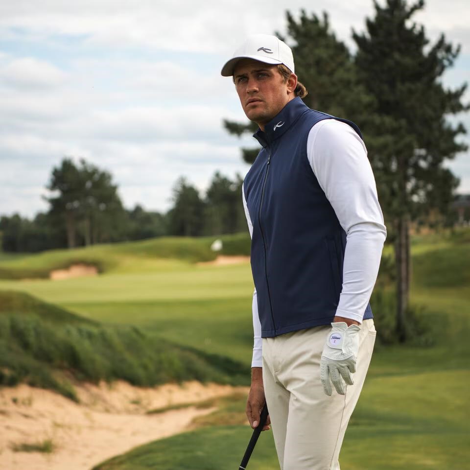 KJUS Downswing Wind Gilet pánská vesta, atlanta blue