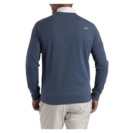 KJUS Essentials Crew Neck pánská mikina, riverbank/atlanta blue