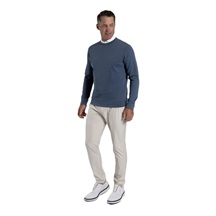 KJUS Essentials Crew Neck pánská mikina, riverbank/atlanta blue