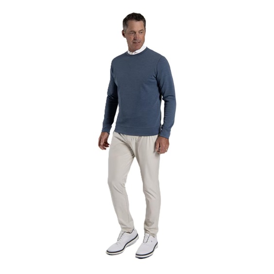 KJUS Essentials Crew Neck pánská mikina, riverbank/atlanta blue