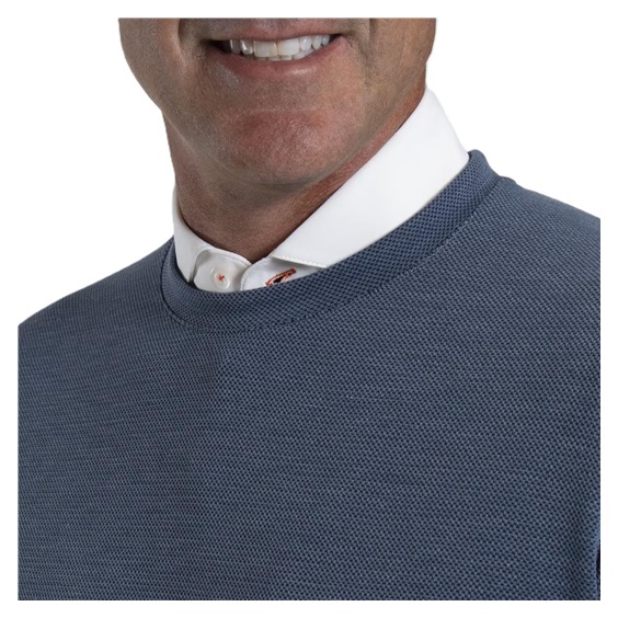 KJUS Essentials Crew Neck pánská mikina, riverbank/atlanta blue