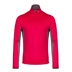 KJUS Hydraulic Midlayer Half-Zip pánská mikina, rhubarb/pewter