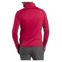 KJUS Hydraulic Midlayer Half-Zip pánská mikina, rhubarb/pewter