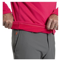 KJUS Hydraulic Midlayer Half-Zip pánská mikina, rhubarb/pewter