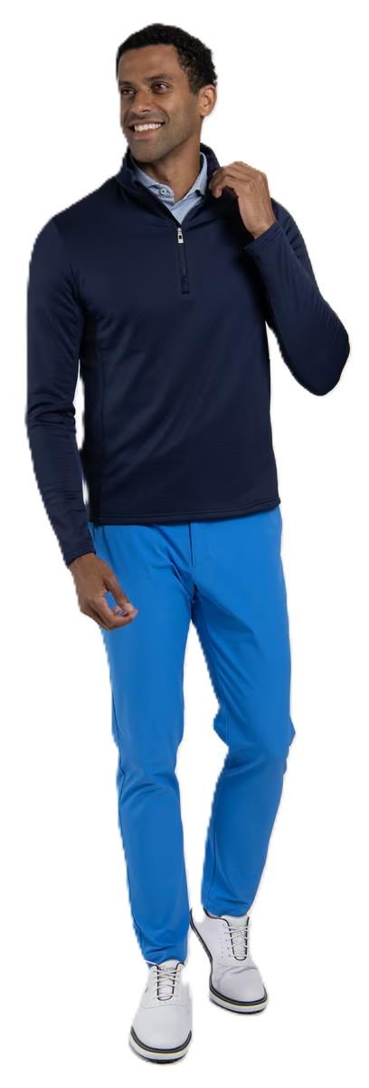 KJUS Hydraulic Midlayer Half-Zip pánská mikina, atlanta blue