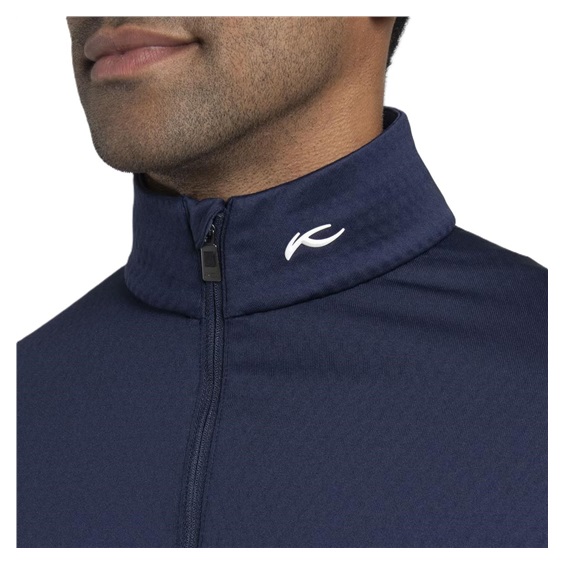 KJUS Hydraulic Midlayer Half-Zip pánská mikina, atlanta blue