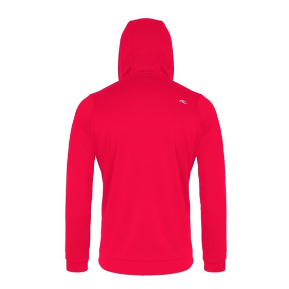 KJUS Kallen Hooded Midlayer pánská mikina, rhubarb