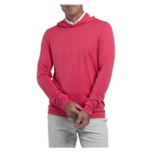 KJUS Kallen Hooded Midlayer pánská mikina, rhubarb