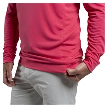 KJUS Kallen Hooded Midlayer pánská mikina, rhubarb