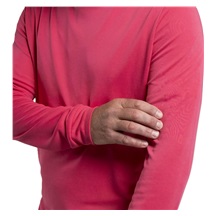 KJUS Kallen Hooded Midlayer pánská mikina, rhubarb