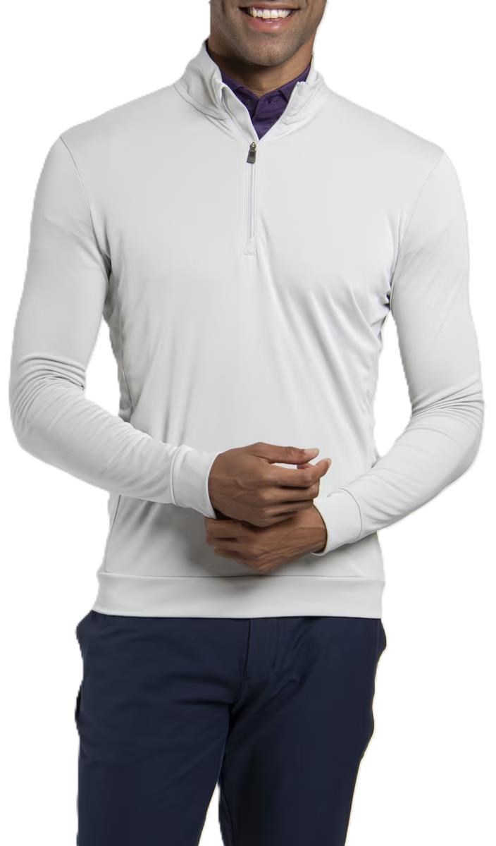 KJUS Kallen Half-Zip pánská mikina, alloy
