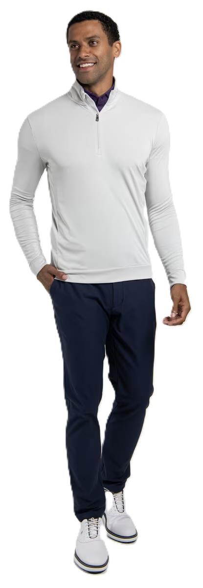 KJUS Kallen Half-Zip pánská mikina, alloy