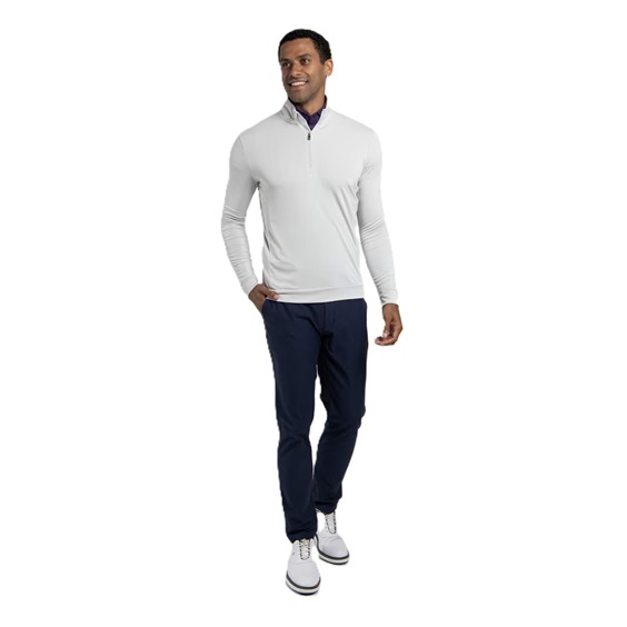 KJUS Kallen Half-Zip pánská mikina, alloy