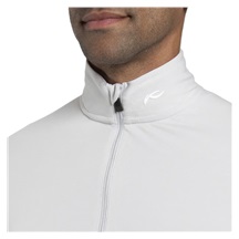KJUS Kallen Half-Zip pánská mikina, alloy