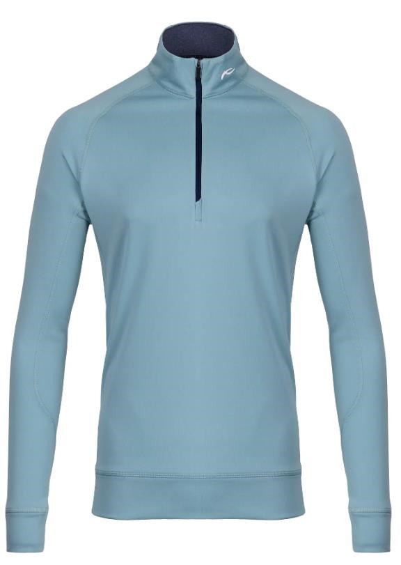 KJUS Keano Half-Zip pánská mikina, riverbank/atlanta blue