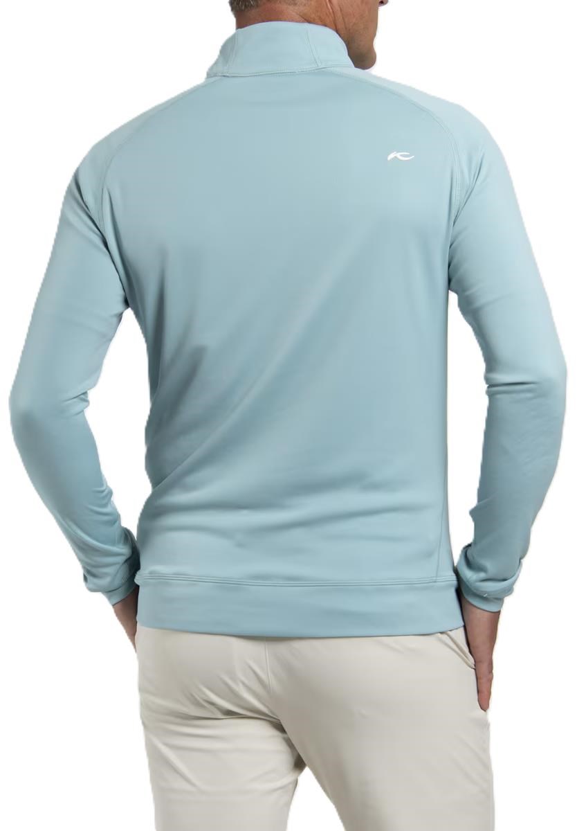 KJUS Keano Half-Zip pánská mikina, riverbank/atlanta blue