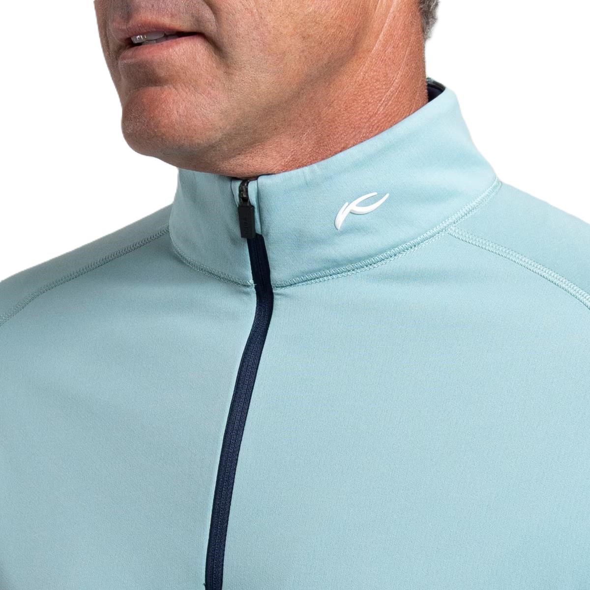KJUS Keano Half-Zip pánská mikina, riverbank/atlanta blue