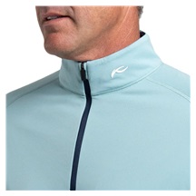 KJUS Keano Half-Zip pánská mikina, riverbank/atlanta blue
