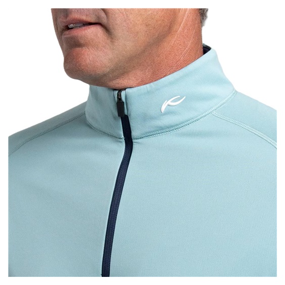 KJUS Keano Half-Zip pánská mikina, riverbank/atlanta blue