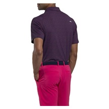 KJUS Golfer pánské polo, rhubarb/atlanta blue