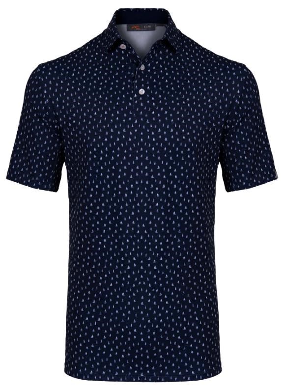 KJUS Golfer pánské polo, atlanta blue/white